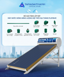 Máy năng lượng mặt trời Đại Thành 300L Tấm Phẳng